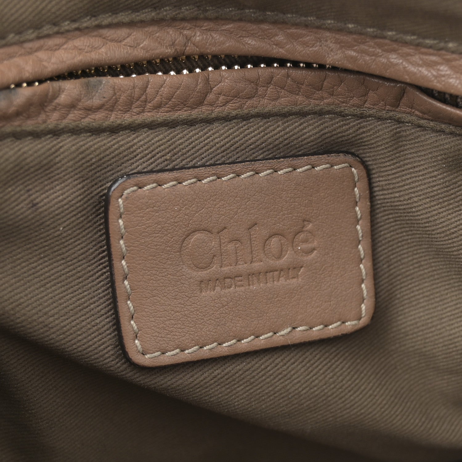 Chloe Calfskin Medium Marcie Top Handle Bag Nut 10 of 41