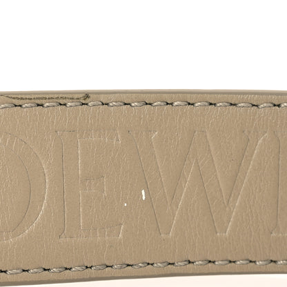Loewe Satin Calfskin Embossed Anagram Strap Clay Green 5 of 6