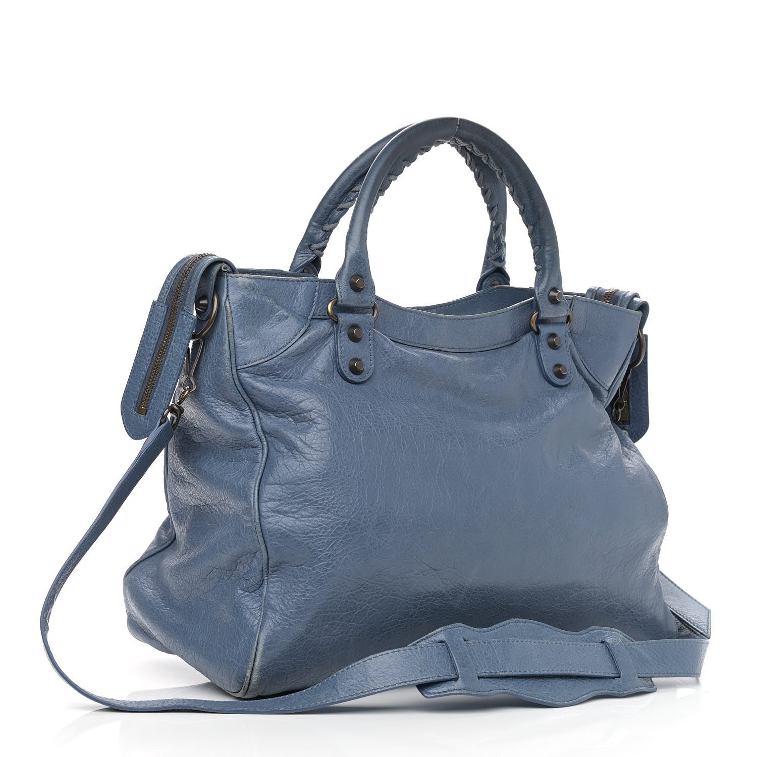 Balenciaga Agneau Classic Hardware Velo Bleu Persan 3 of 14