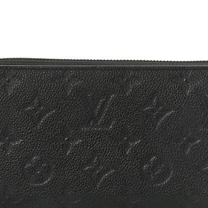 Louis Vuitton Empreinte Zippy Wallet Black 7 of 7