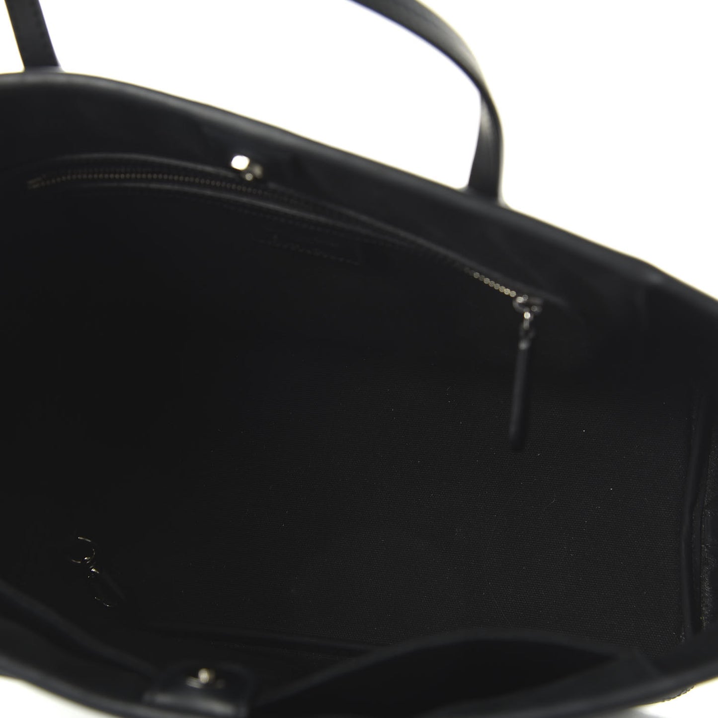 Coated Canvas Cannage Black