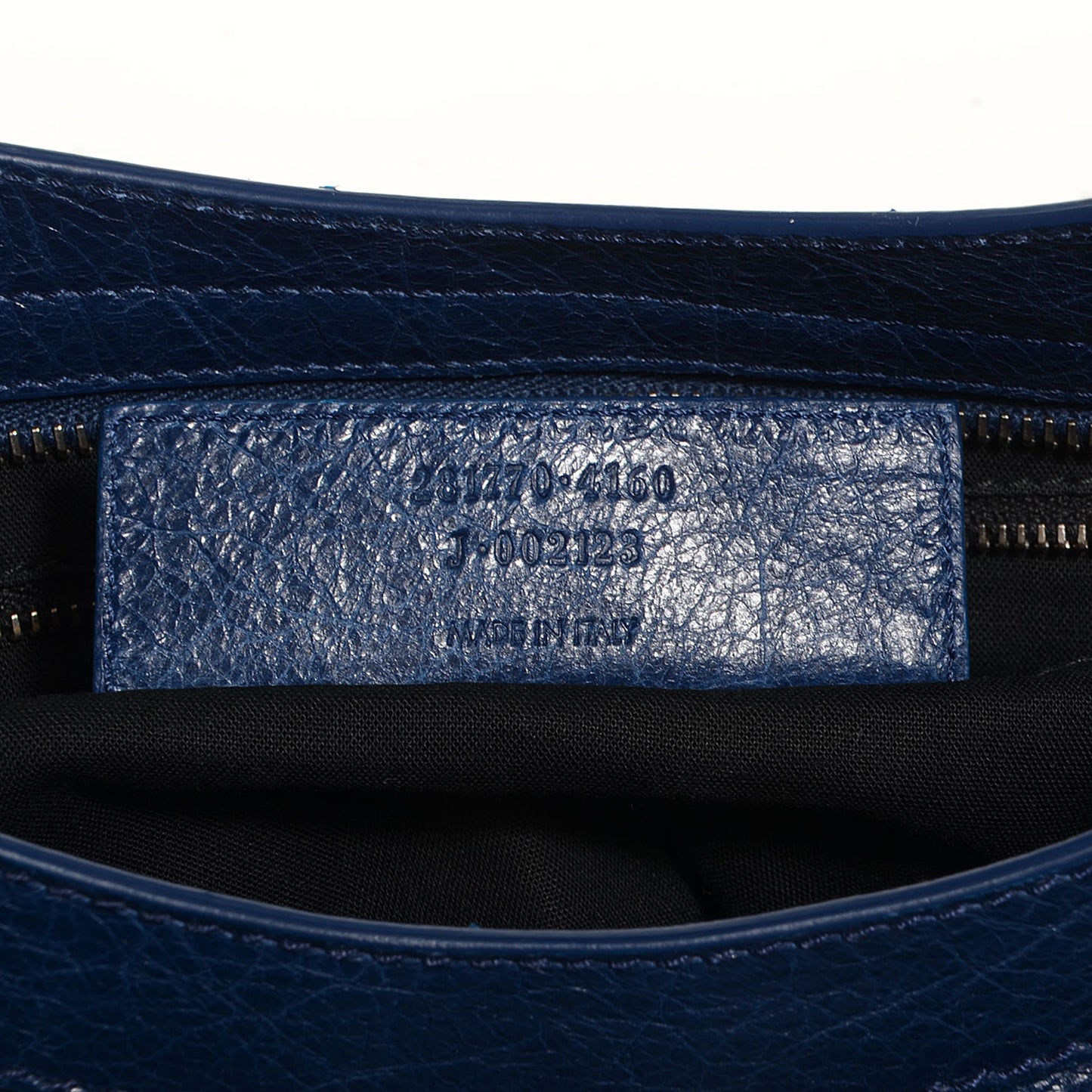Agneau Giant 12 Silver Hardware City Bleu Mineral Light Bleu Mineral