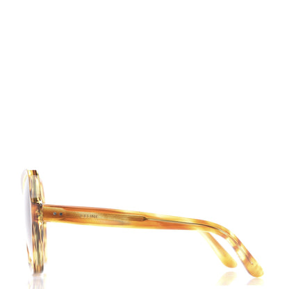 Celine Acetate Butterfly Sunglasses CL40064I Havana 2 of 7