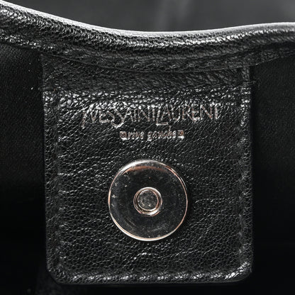 Saint Laurent Suede Mombasa Hobo Black 6 of 10