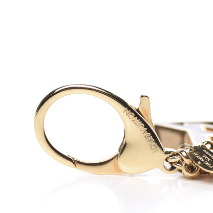 Louis Vuitton Fleur De Monogram Bag Charm Dore 3 of 3
