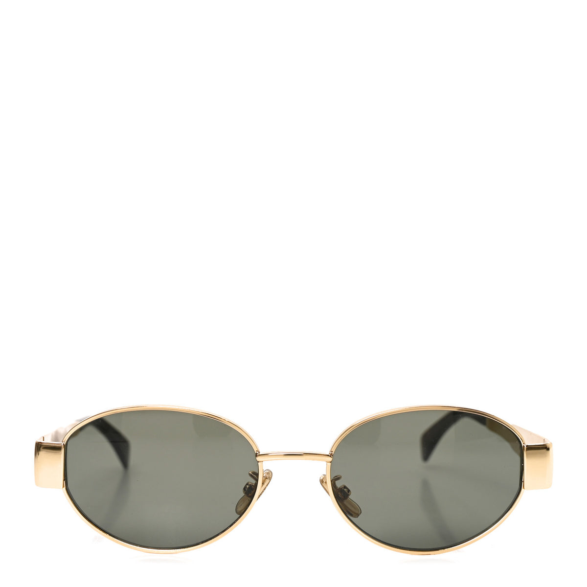 Metal Triomphe 01 Sunglasses CL40235U Gold Green