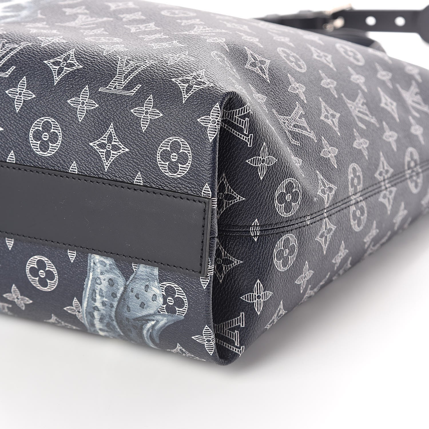 Louis Vuitton Savane Monogram Chapman Atlas Tote Ink 9 of 9