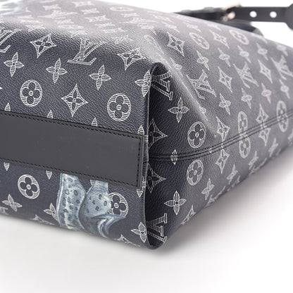 Louis Vuitton Savane Monogram Chapman Atlas Tote Ink 9 of 9