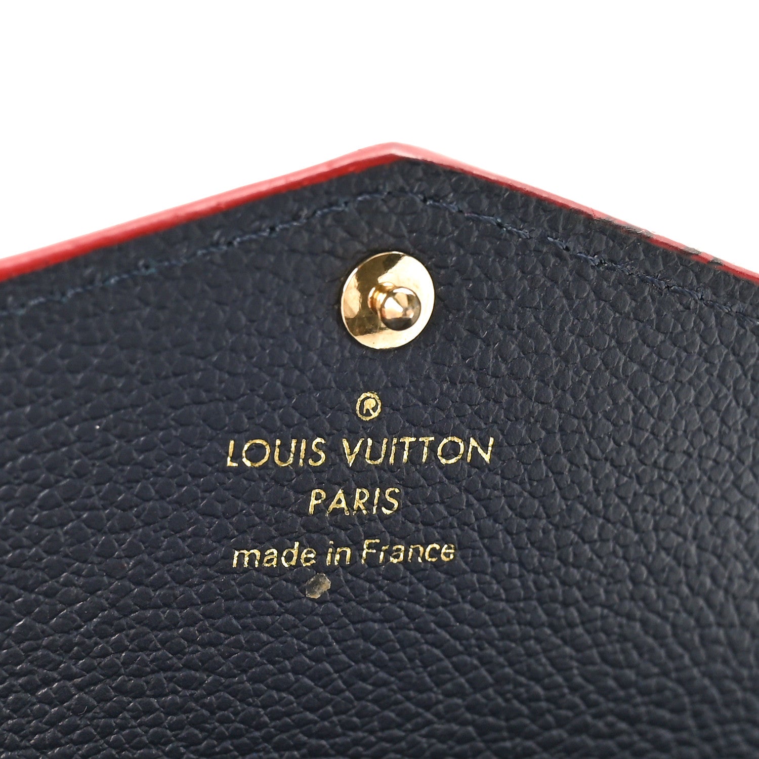 Louis Vuitton LOUIS VUITTON Empreinte Key Pouch Marine Rouge 5 of 7