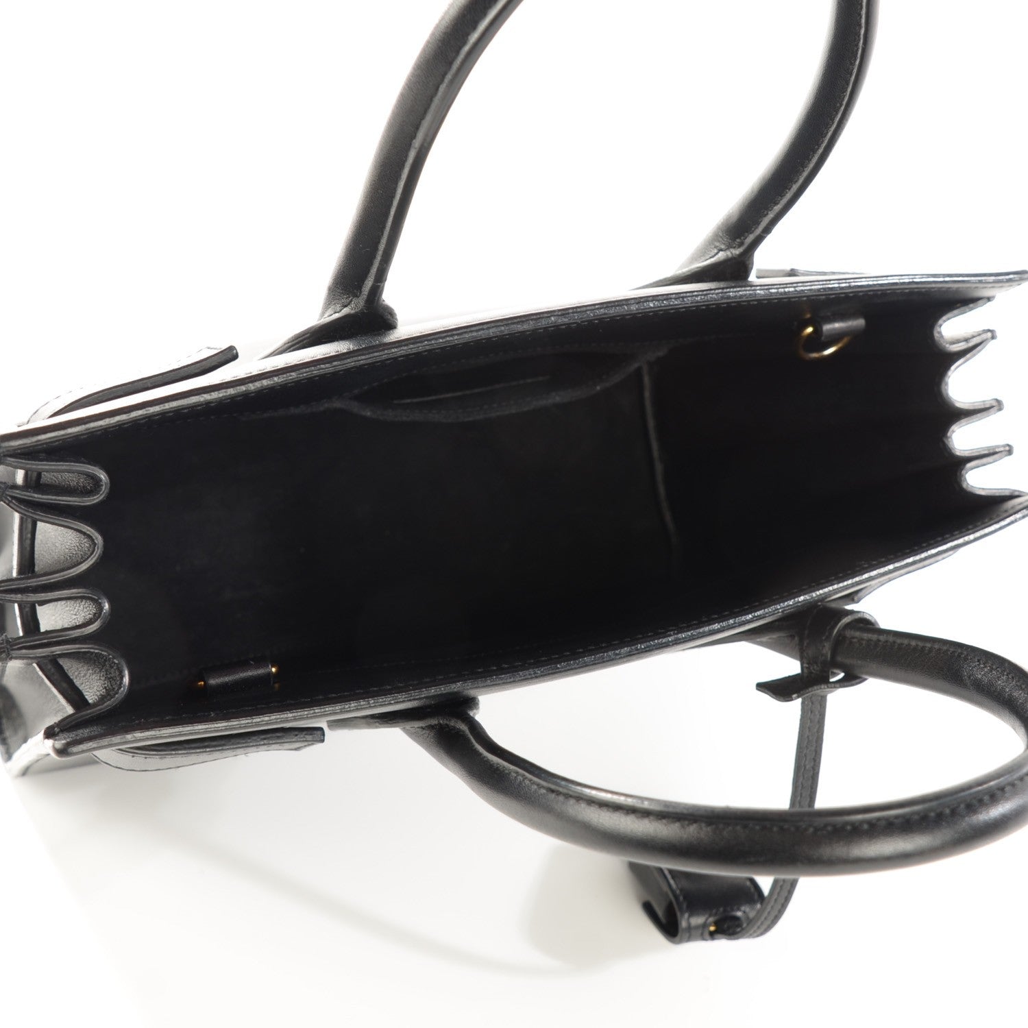 Saint Laurent Calfskin Baby Sac De Jour Black 5 of 7