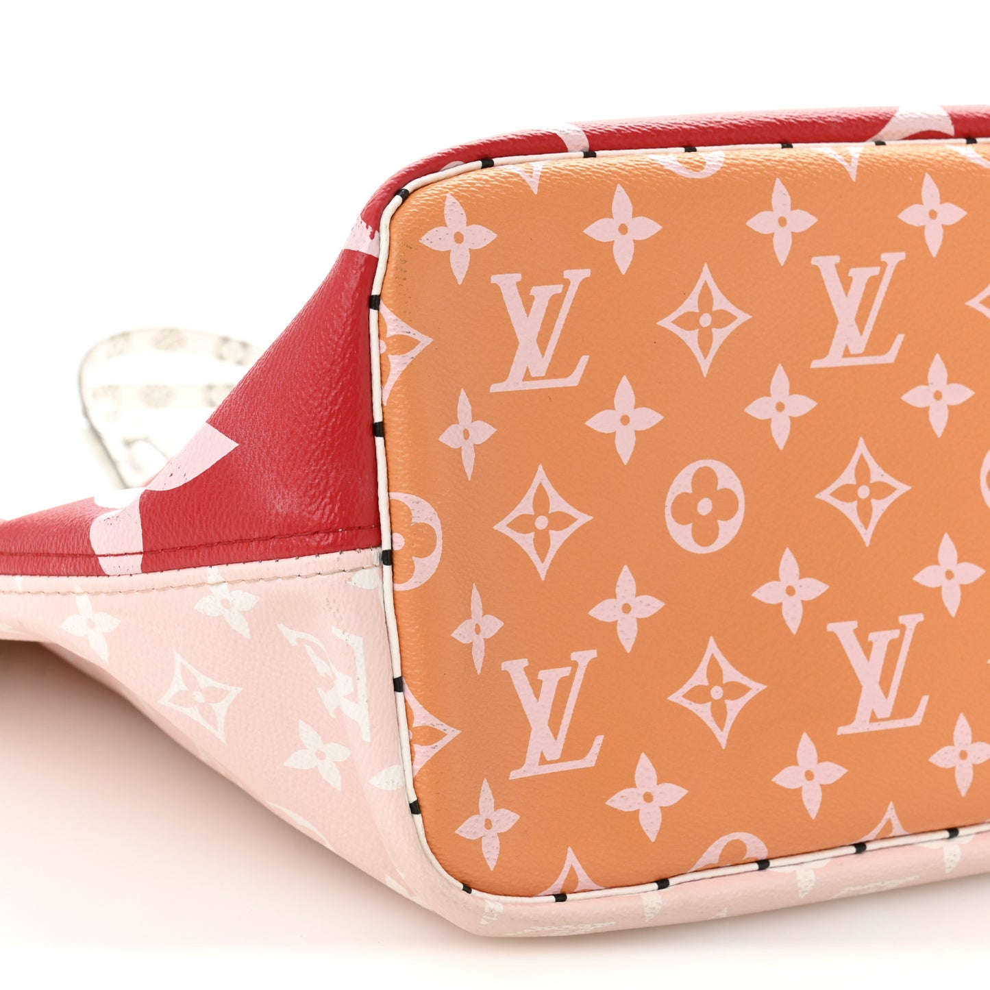 Monogram Giant Neverfull MM Rouge
