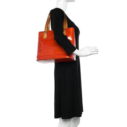 Louis Vuitton Vernis Houston Red 2 of 14
