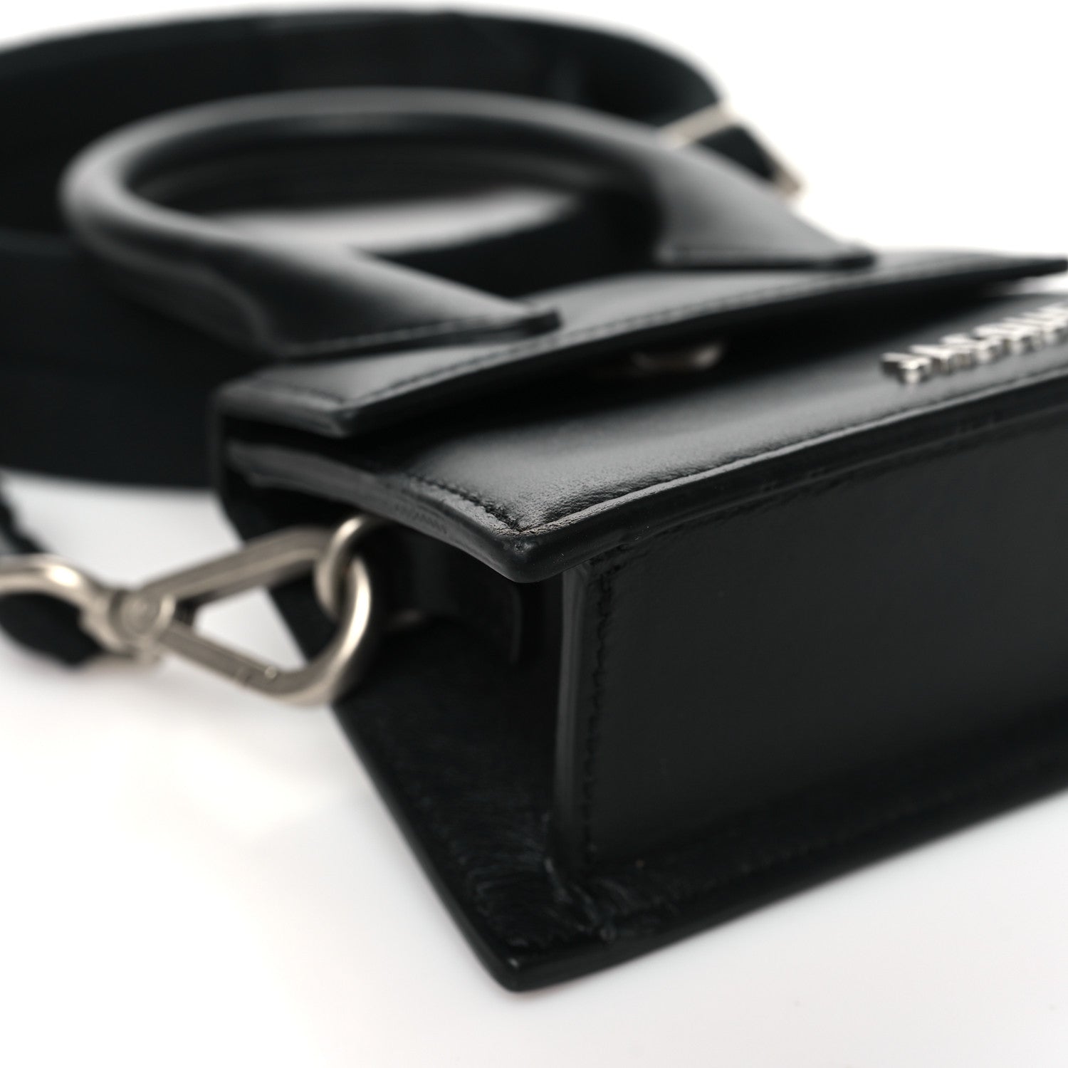 Jacquemus Smooth Calfskin Le Chiquito Homme Black 8 of 9