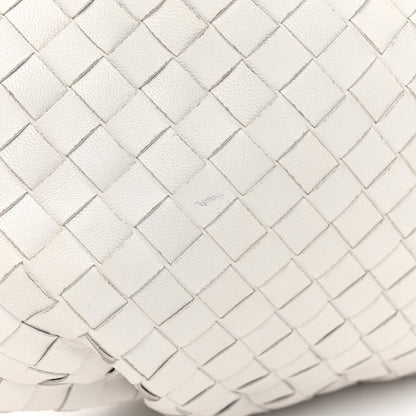 Bottega Veneta Nappa Intrecciato Small Bulb White 9 of 10