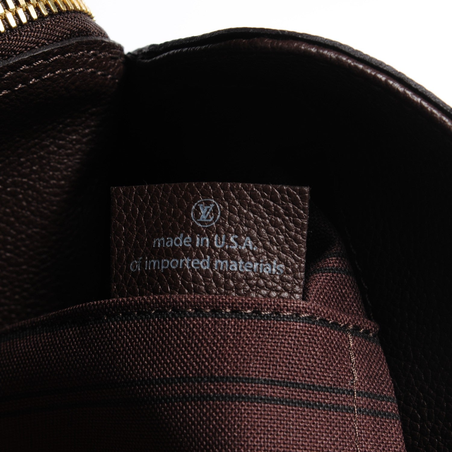 Louis Vuitton Empreinte Montaigne GM Terre 7 of 8
