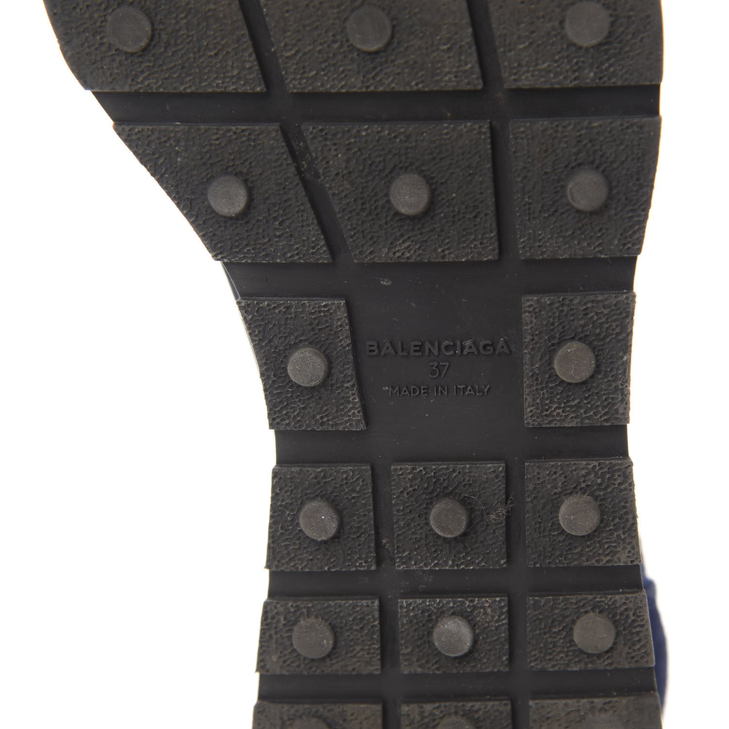 Calfskin Neoprene Mesh Suede Womens Race Runner Sneakers 37 Black Bleu