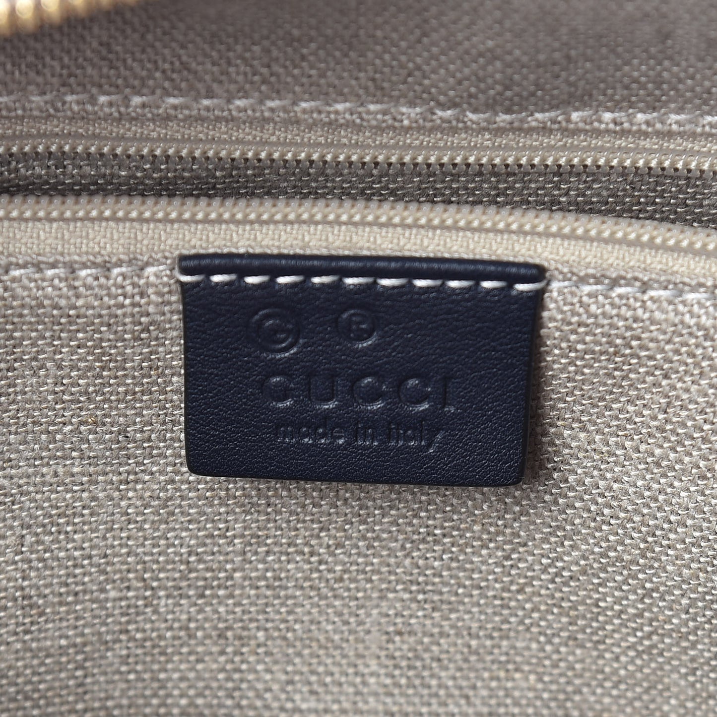 Soft Microguccissima Small Crossbody Bag Blue