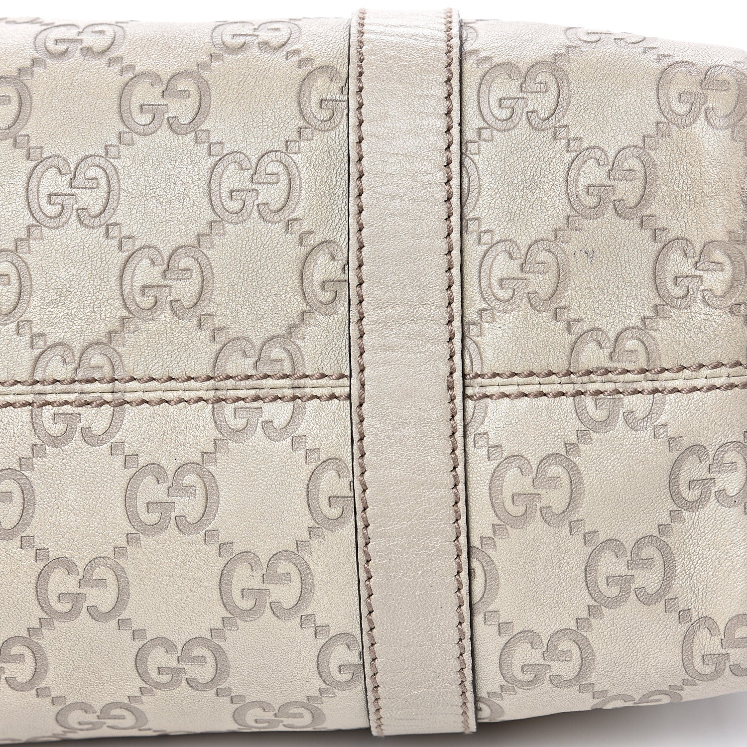 Gucci Guccissima Small Joy Boston Off White 10 of 16