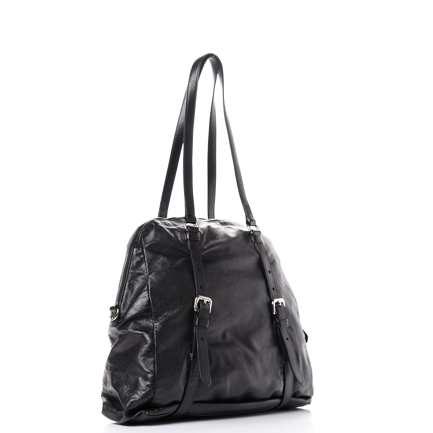 Prada Nappa New Look Tote Black 2 of 11