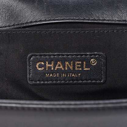 Chanel Lambskin Quilted Medium Crest Embellished Boy Flap Multicolor 5 of 17