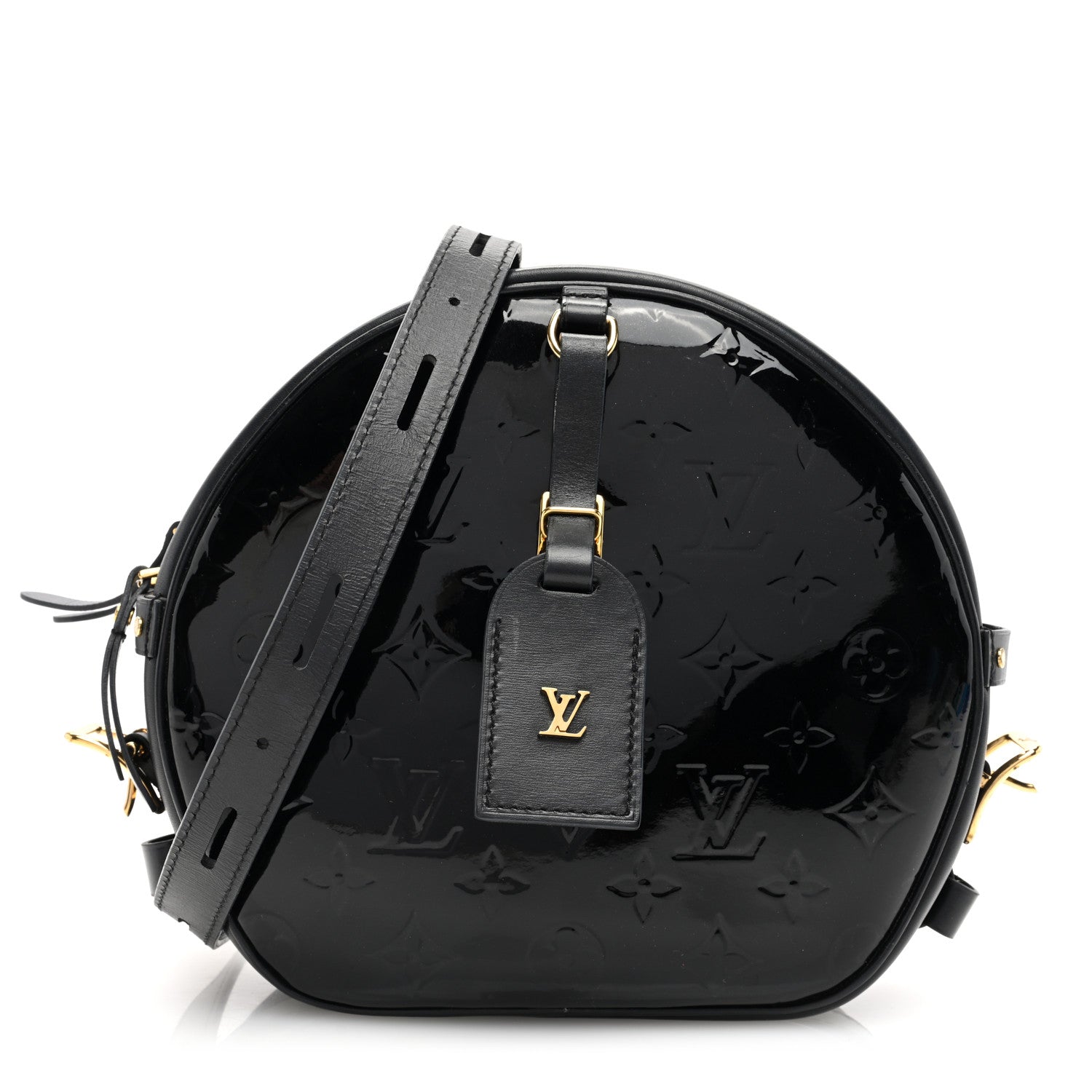 Louis Vuitton Vernis Boite Chapeau Souple MM Black 1 of 9