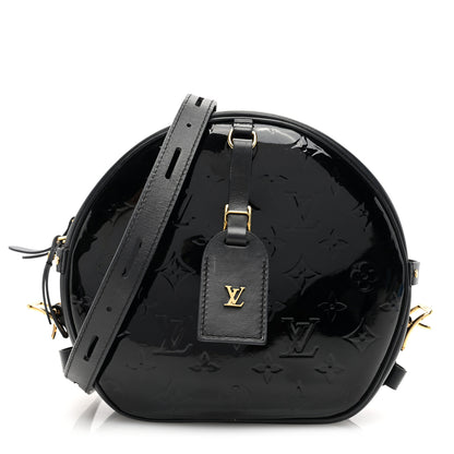 Louis Vuitton Vernis Boite Chapeau Souple MM Black 1 of 9