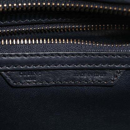 Celine Smooth Calfskin Micro Luggage Navy Blue 7 of 9