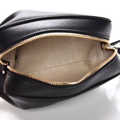 Gucci Pebbled Calfskin Small Soho Disco Bag Black 5 of 7