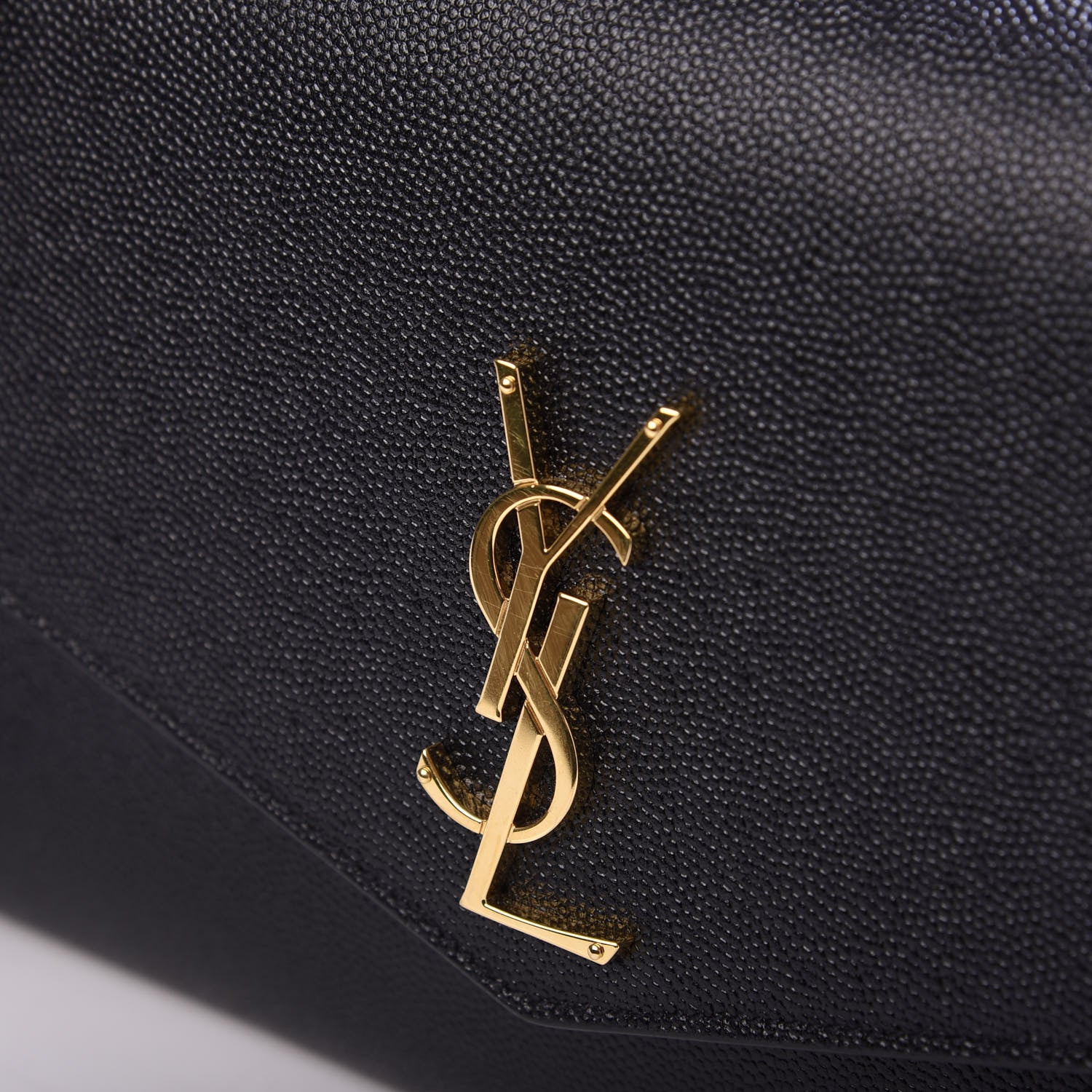 Saint Laurent Grain De Poudre Mini Uptown Crossbody Bag Black 10 of 10