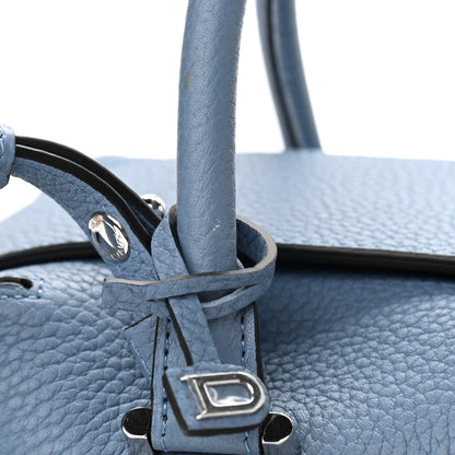 Delvaux Taurillon Soft Nano Cool Box Satchel Pacific 10 of 10