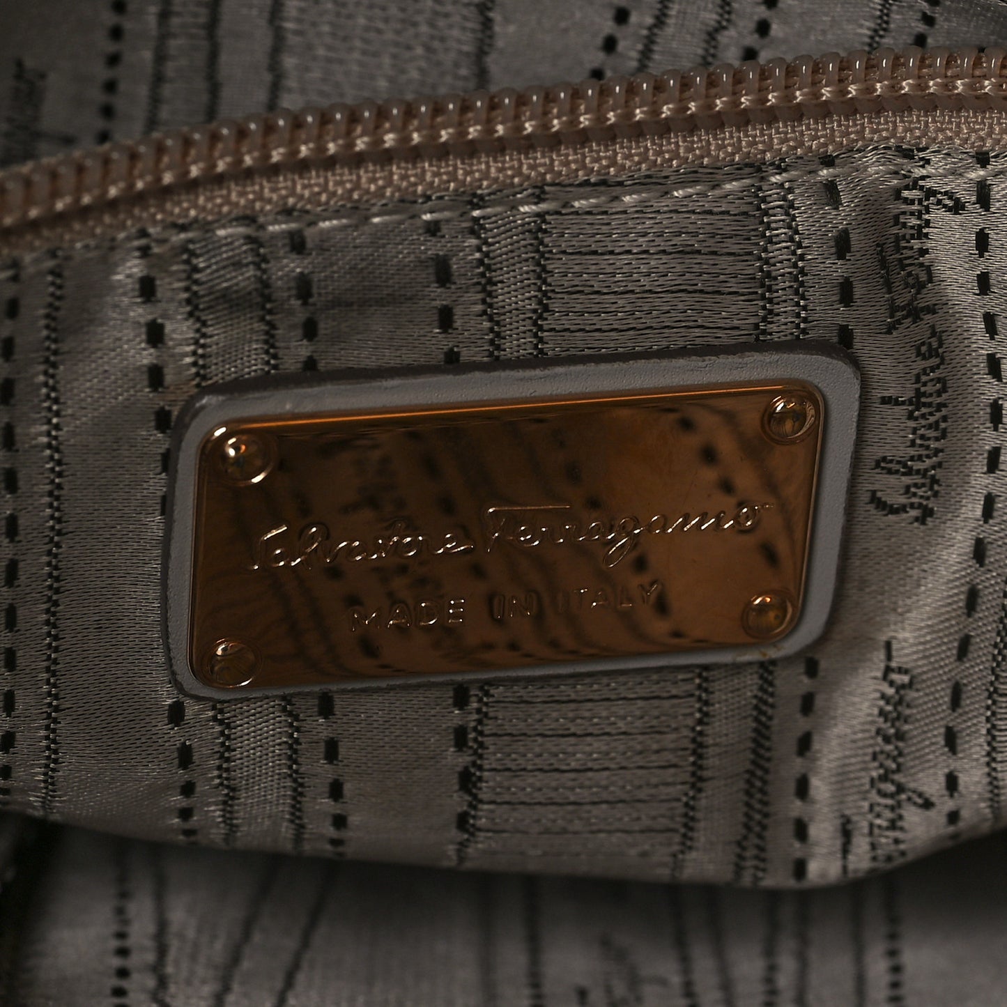 Calfskin Wanda Tote Grey