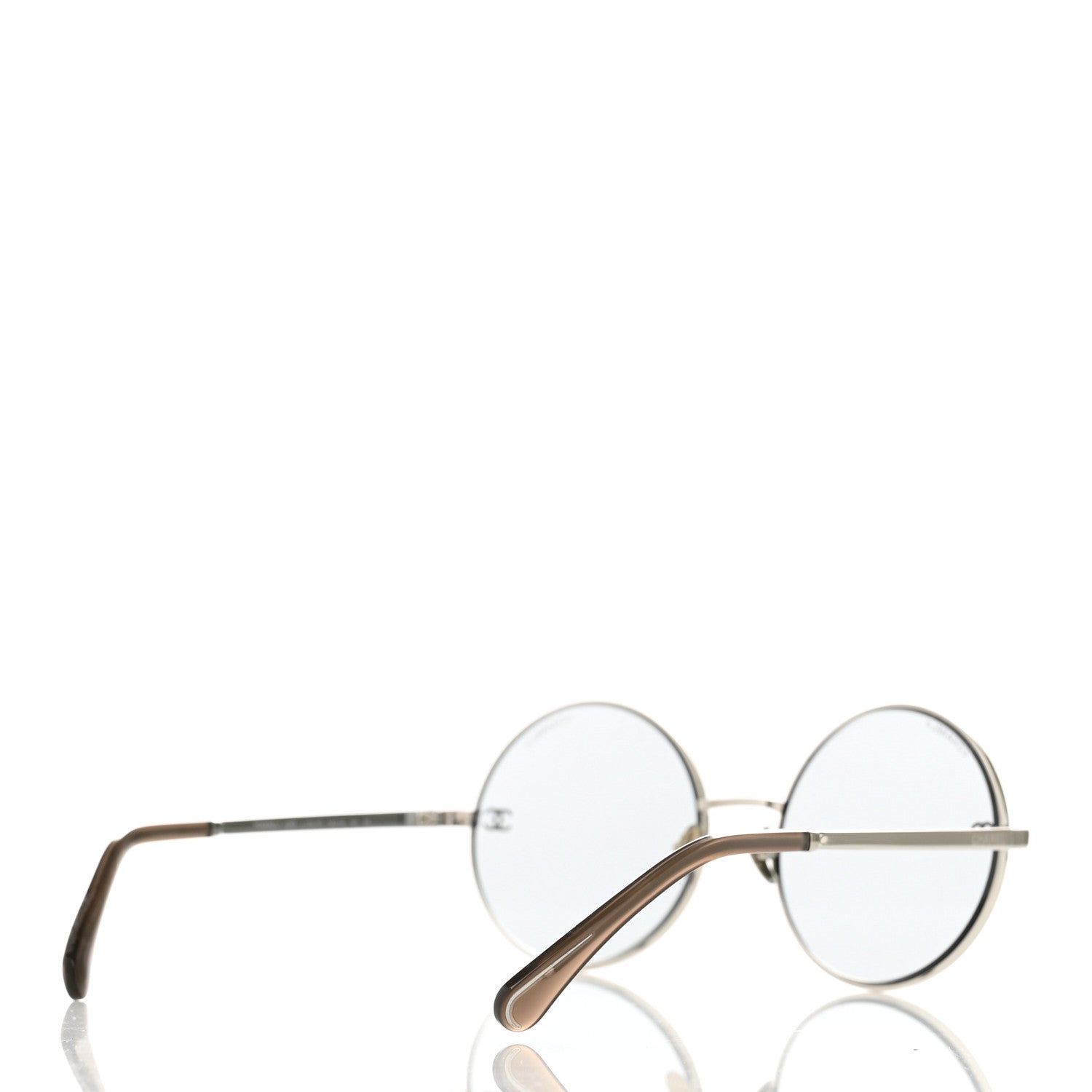 Chanel Round Sunglasses 4268 Gold 4 of 8