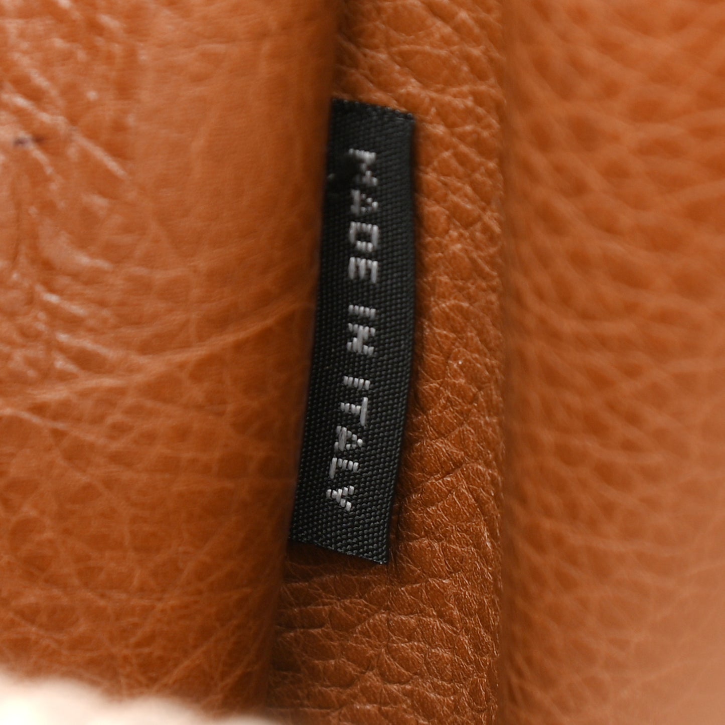 Glace Calf Twin Pocket Tote Cannella