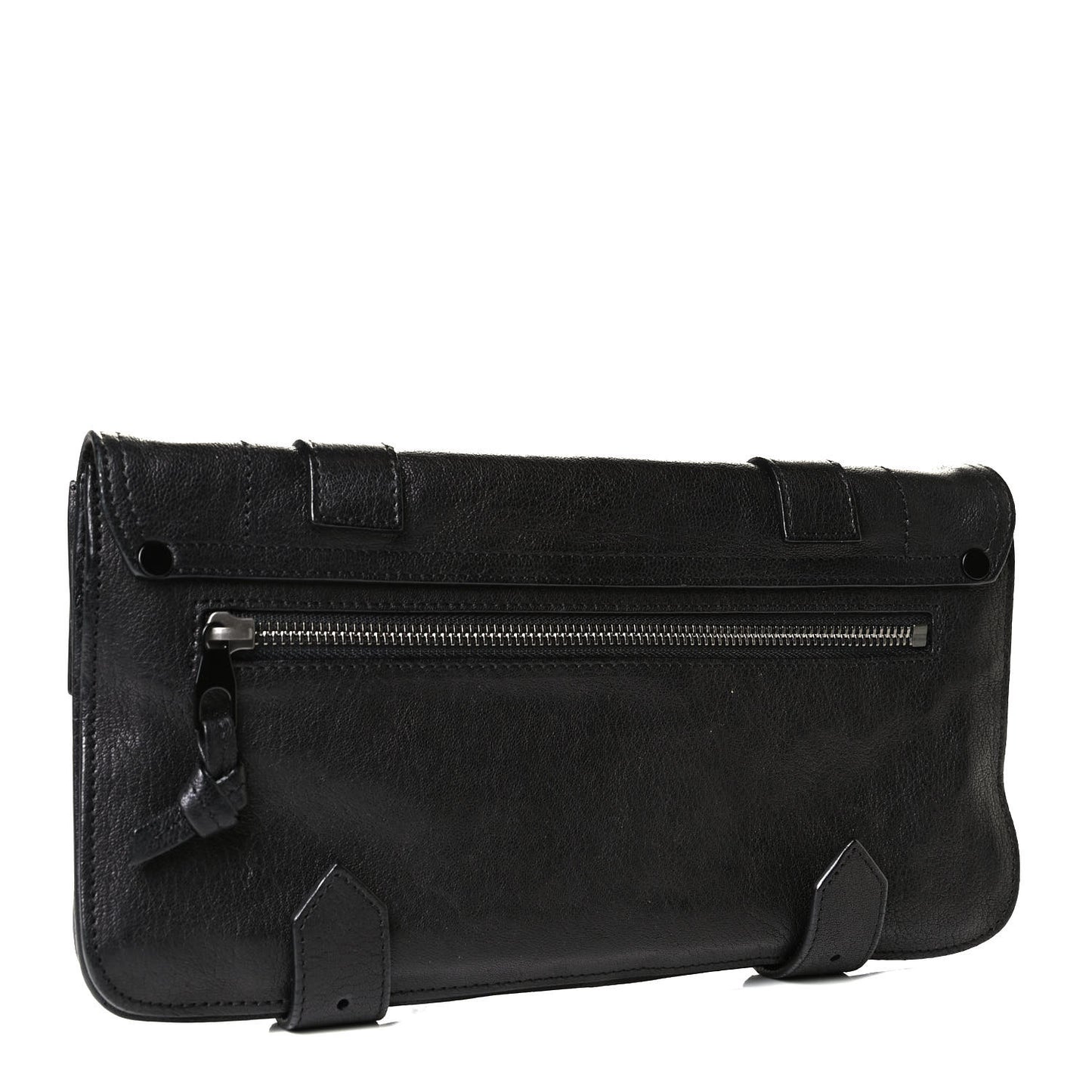 Lambskin PS1 Pochette Clutch Black
