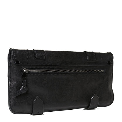 Proenza Schouler Lambskin PS1 Pochette Clutch Black 2 of 7