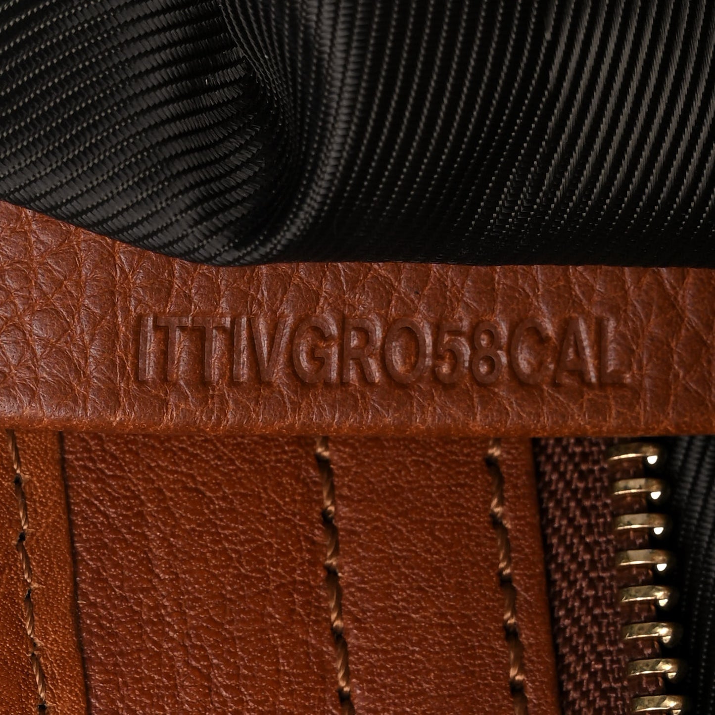 Canvas Quilted Nova Check Tote Brown