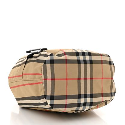 Burberry Econyl Icon Stripe Phoebe Drawcord Pouch Archive Beige 4 of 7