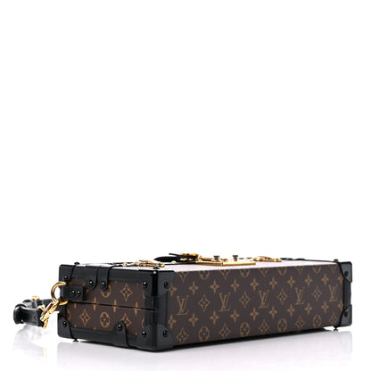 Louis Vuitton Monogram Petite Malle East West Black 4 of 8