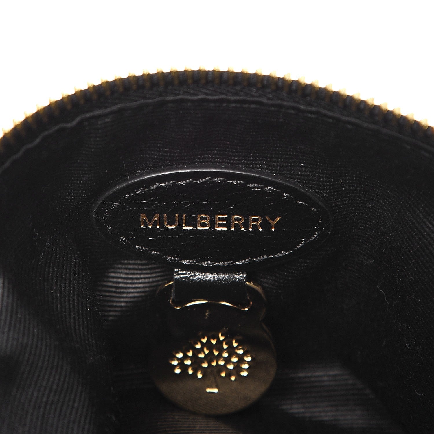 Mulberry Soft Spongy Calfskin Daria Wrist Clutch Black 7 of 8