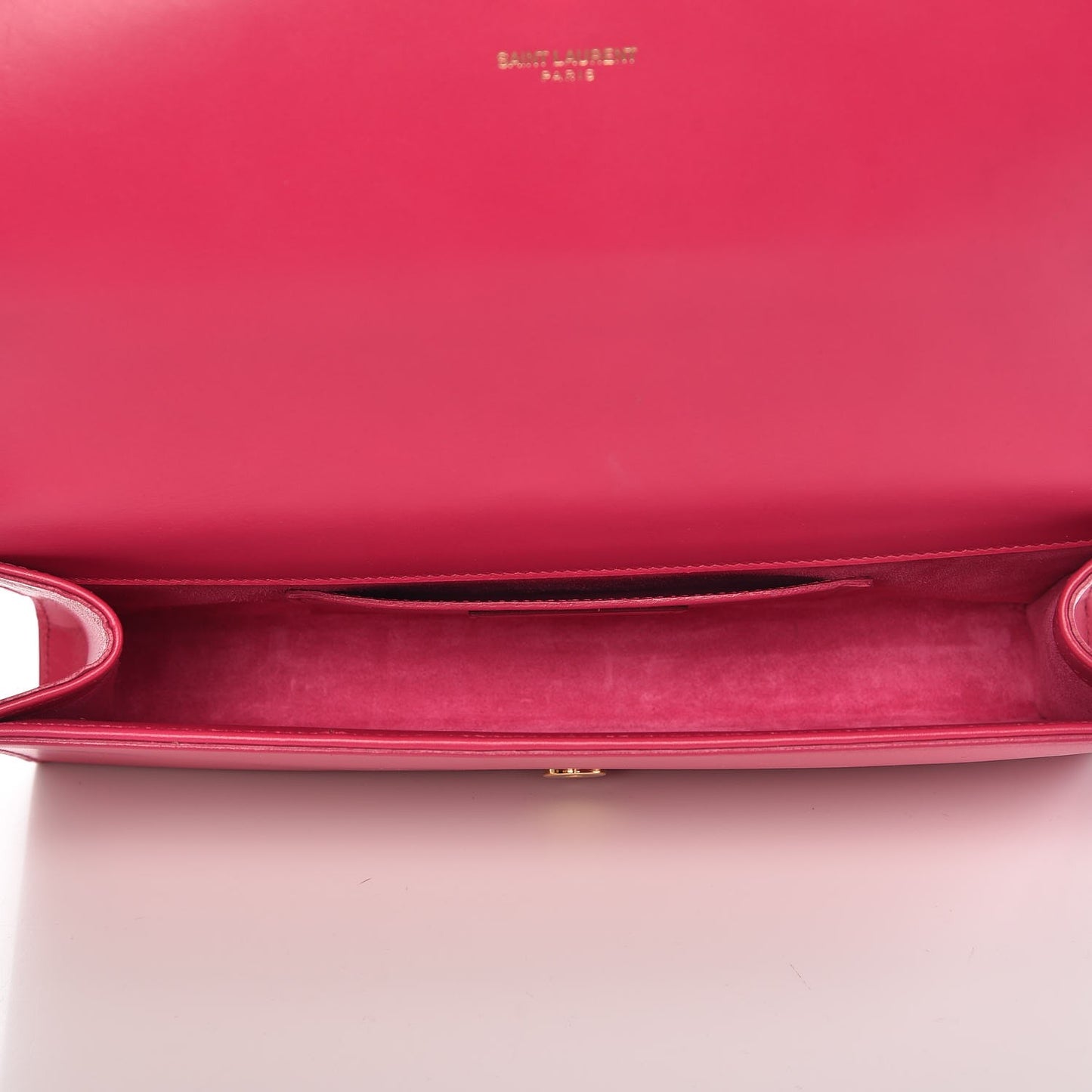 Calfskin Classic Monogram Clutch Bubblegum