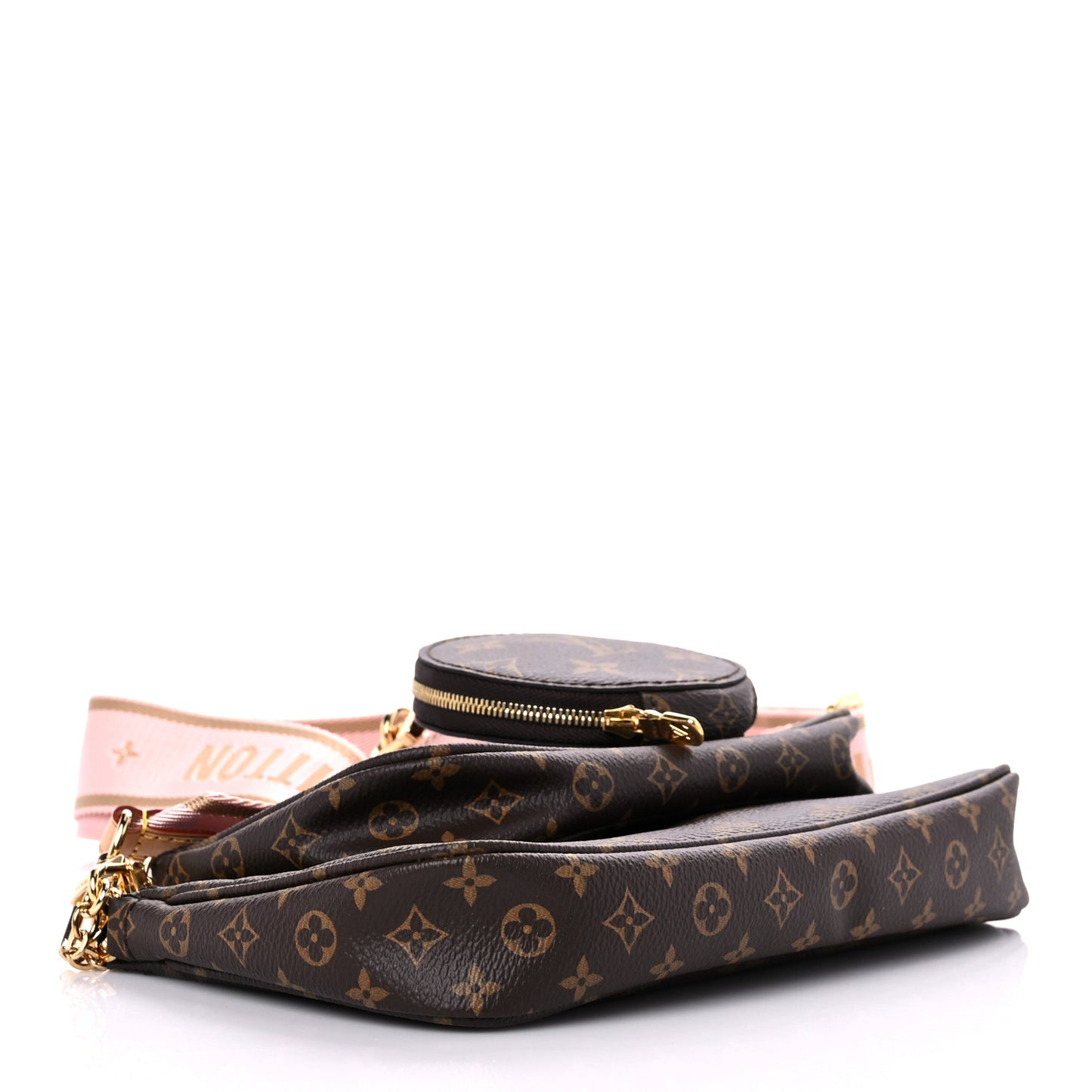 Monogram Multi Pochette Accessories Rose Clair