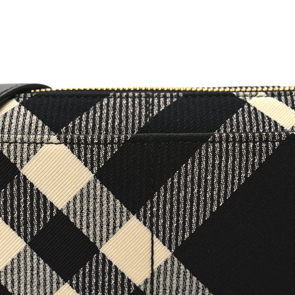 Burberry Jacquard Check Snip Bag Black 8 of 10
