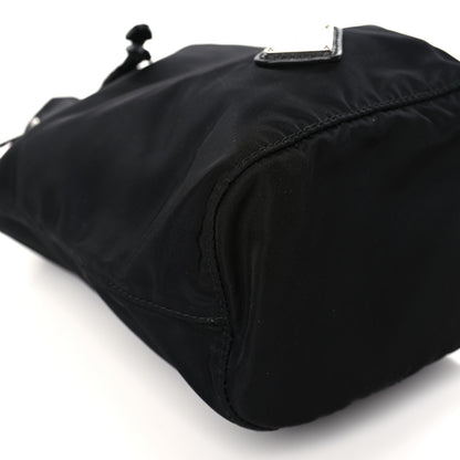 Prada Nylon Vela Drawstring Pouch Black 7 of 8