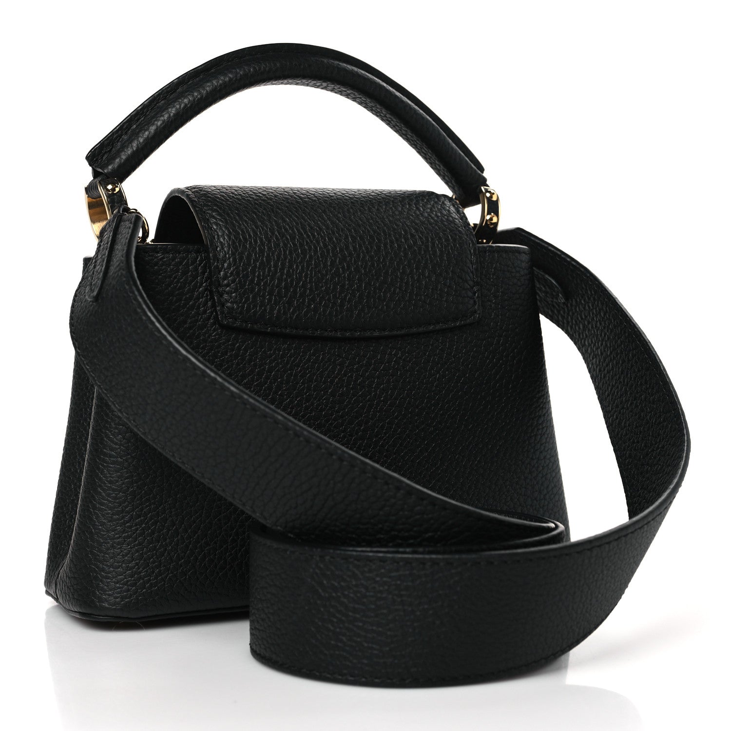 Louis Vuitton Taurillon Mini Capucines Black 3 of 8