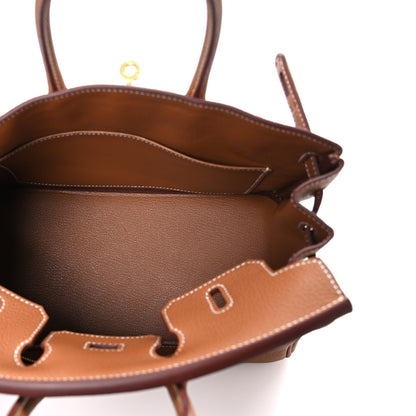 Hermes Togo Birkin 25 Gold 5 of 11