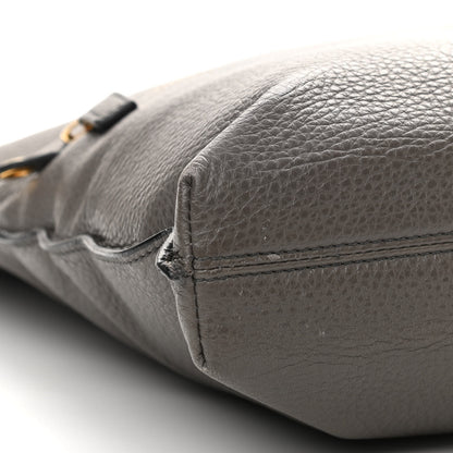 Tom Ford Grained Calfskin Alix Padlock Zip Tote Graphite 6 of 12