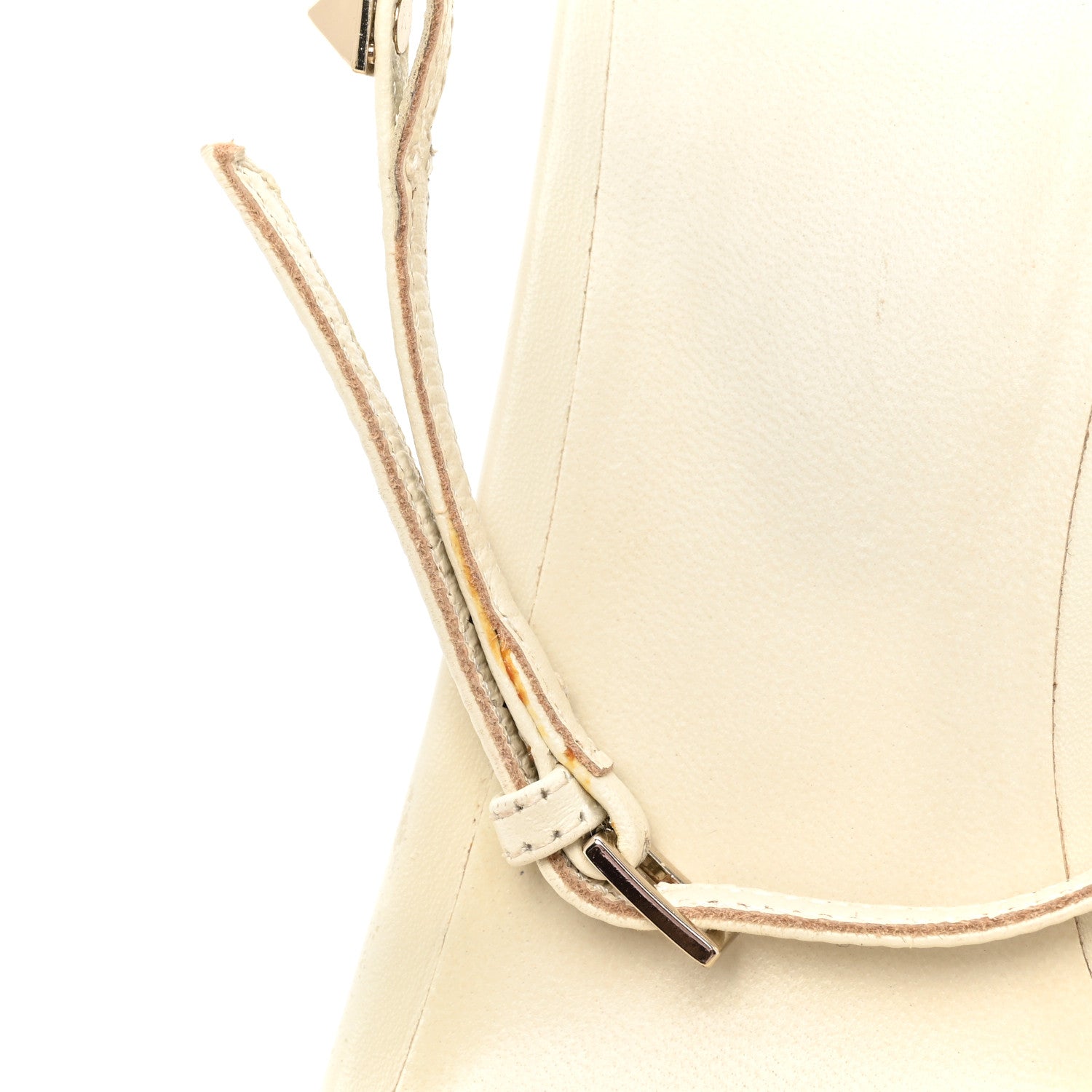 Valentino Garavani Calfskin Strappy Ankle Strap Sandals 39 White 6 of 11