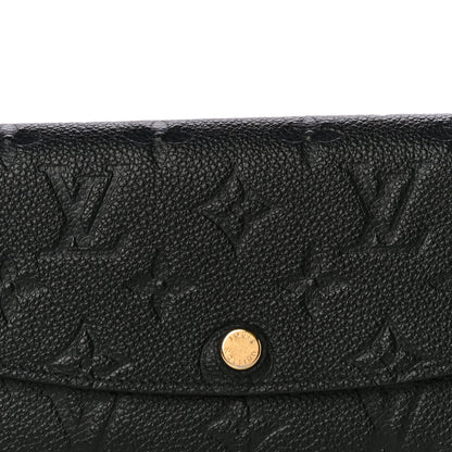 Louis Vuitton Empreinte Emilie Wallet Black Dune 9 of 11