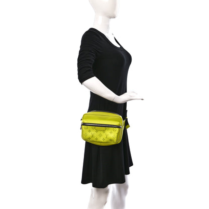Louis Vuitton Monogram Taiga Outdoor Bumbag Yellow 2 of 8