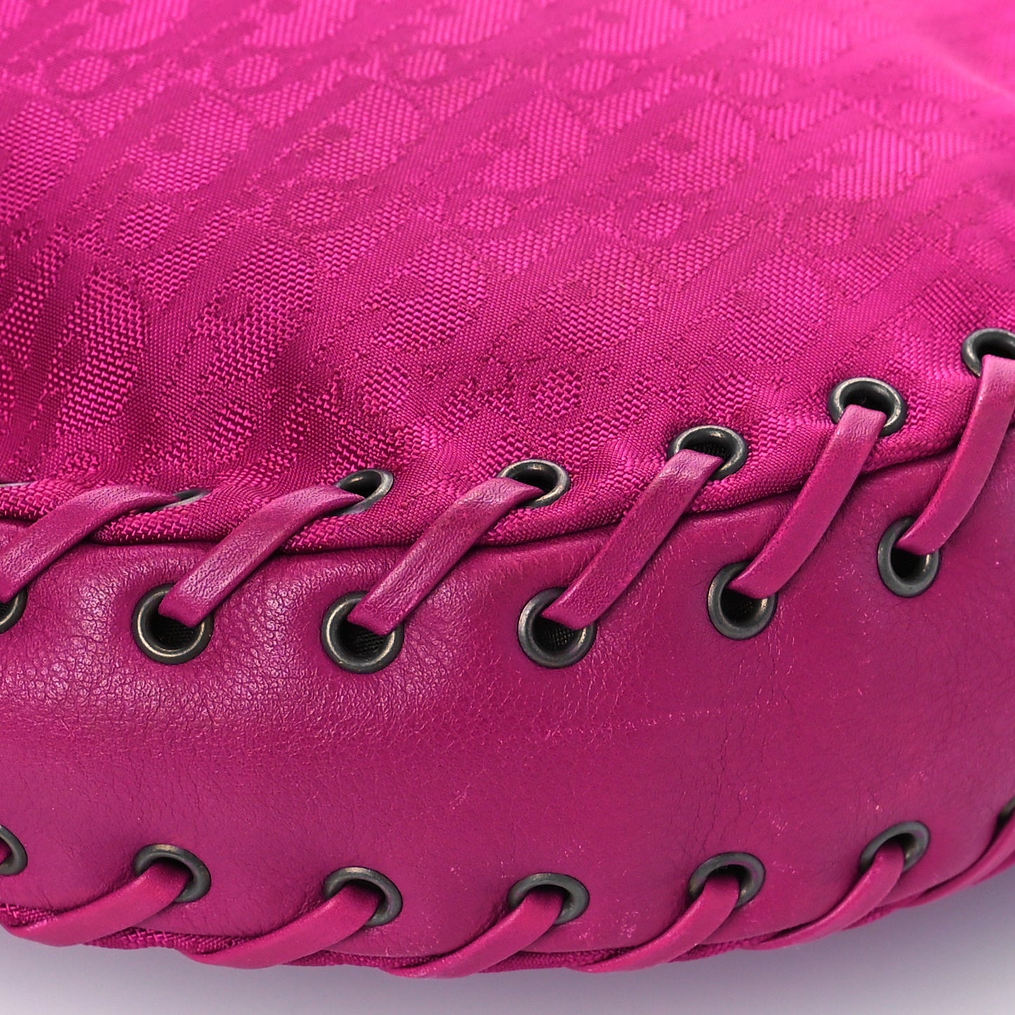 Monogram Ethnic Hobo Pink